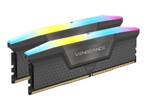 Corsair 32GB (2x16GB) CORSAIR VENGEANCE RGB DDR5-6000 RAM...