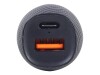 Gembird Auto-Netzteil - 18 Watt - 3 A - QC 3.0, PD - 2 Ausgabeanschlussstellen (USB, 24 pin USB-C)