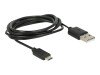 Navilock Tragant - Netzteil - 12 Watt - 2.4 A (USB) - auf Kabel: Micro-USB