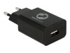 Navilock Tragant - Netzteil - 12 Watt - 2.4 A (USB) - auf Kabel: Micro-USB