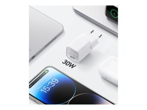 Anker Innovations Anker 511 Charger (Nano III) - Netzteil - 30 Watt - 3 A - IQ 3.0, SFC (24 pin USB-C)