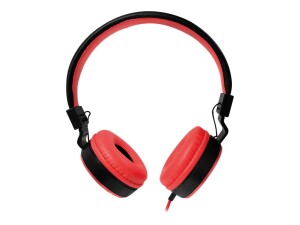 LogiLink HS0049RD - Kopfhörer - On-Ear - kabelgebunden