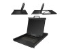 StarTech.com 8 Port Rack KVM Konsole mit 1,8 m Kabeln - US Tastatur(QWERTY), Integrierter KVM Switch mit 19" LCD Monitor - 1HE LCD KVM Konsole - OSD KVM - 50.000 MTBF - USB + VGA(RKCONS1908K) - KVM-Konsole mit KVM-Switch - 8 Anschlüsse - PS/2, USB - US-En