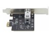 StarTech.com 1-Port GbE SFP Network Card, PCIe 2.1 x1, Intel I210-IS, 1GbE Controller, 1000BASE Copper/Fiber Optic, Single-Port Gigabit Ethernet NIC, Desktop/Server Backplanes - Windows and Linux Compatible (P011GI-NETWORK-CARD)