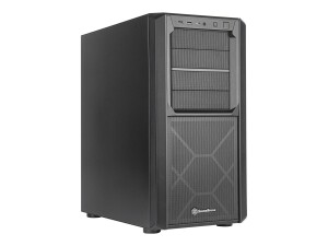 SilverStone SST-SED1-B Seta D1 Midi-Tower - schwarz -...