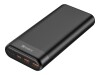 SANDBERG Powerbank - 20000 mAh - 74.4 Wh - 3.25 A - QC 3.0, PD - 3 Ausgabeanschlussstellen (2 x USB, 24 pin USB-C)