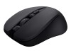 Trust Mydo - Maus - leise - rechts- und linkshändig - optisch - 4 Tasten - kabellos - 2.4 GHz - kabelloser Empfänger (USB)