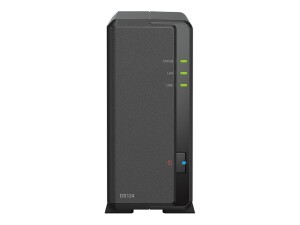 Synology Disk Station DS124 - NAS-Server - RAM 1 GB