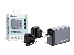 Verbatim Netzteil - GaN - 240 Watt - 5 A - Power Delivery...