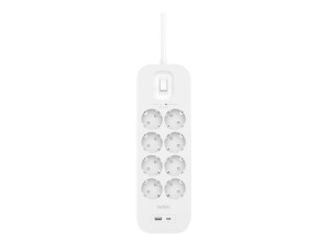 Belkin Connect - Überspannungsschutz - mit USB-C und USB-A Ports