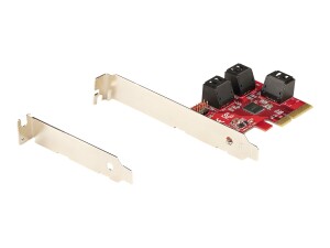 StarTech.com PCIe SATA Controller Karte - 6 Port SATA 3...