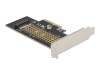 Delock Speicher-Controller - M.2 - 1 Sender/Kanal