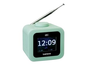 Lenco CR-620 - Radiouhr - 2 Watt - grün