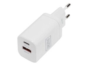 DIGITUS USB Ladeger&auml;t 1x USB-A / 1x USB-C, 30W