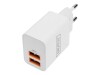 DIGITUS USB Ladegerät 2x USB-A, 15,5W