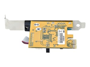 StarTech.com 2-Port PCI Express Serial Card, Dual Port PCIe to RS232 (DB9)