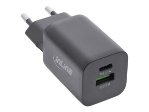 InLine Power Delivery + Quick Charge USB Netzteil - 33W -...