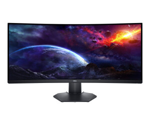 Dell 34 Gaming Monitor S3422DWG - LED monitor - Gaming - bent - 86.4 cm (34 ")