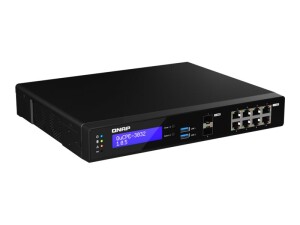 QNAP QuCPE-3032-C3558R-8G – Virtualisierungsanwendung (8× 2,5GbE, 2× 10GbE, Cloud-verwaltet)