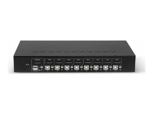 Lindy KVM-/Audio-Switch - 8 x DisplayPort / Audio / USB