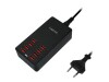 LogiLink Table Charger - Netzteil - 44 Watt - 8.8 A - 8 Ausgabeanschlussstellen (8 x 4-poliger USB Typ A)