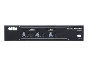 ATEN VM0202HB - Video/Audio-Schalter - Desktop