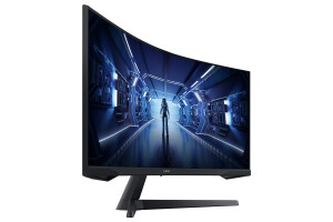 Samsung Odyssey G5 C34G55TWWP - G55T Series - LED-Monitor - Gaming - gebogen - 86 cm (34")