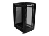 StarTech.com 25U Network Rack Cabinet on Wheels - 36in Deep - Portable 19in 4 Post Network Rack Enclosure for Data & IT Computer Equipment w/ Casters (RK2536BKF)