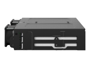 Icy Dock ToughArmor MB118VP-B - Speichergehäuse - 6 x U.2/U.3 NVMe SSD, mobile rack for 5.25"? bay, with SlimSAS SFF-8654 8i - 2.5" (6.4 cm)