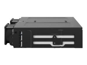Icy Dock ToughArmor MB118VP-B - Speichergehäuse - 6 x U.2/U.3 NVMe SSD, Mobile Rack für 5,25" Schacht, mit SlimSAS SFF-8654 8i - 2.5" (6.4 cm)
