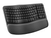 Logitech Ergo Series - Tastatur - mit gepolsterter Handgelenkauflage