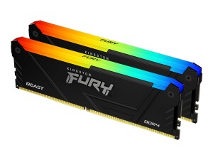 Kingston FURY Beast RGB - DDR4 - Kit - 16 GB: 2 x 8 GB