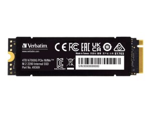 Verbatim Vi7000G - Republic of Gamers - SSD - 4 TB -...