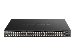 D-Link DGS 1520-52MP - Switch - L3 - Smart - 44 x 10/100/1000 (PoE+)