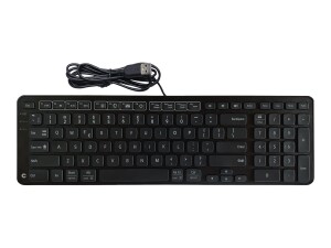 Contour Balance - Tastatur - USB - USA - Schwarz