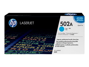 HP 502A - Cyan - Original - LaserJet - Tonerpatrone (Q6471A)