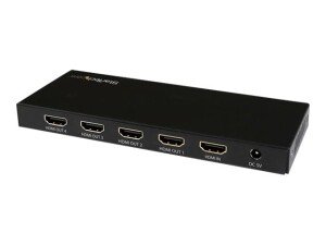 StarTech.com 4 Port HDMI Splitter - 4K 60Hz - 1x4 HDMI...