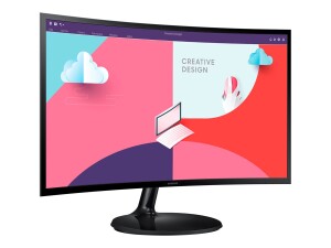 Samsung S24C360EAU - S36C Series - LED-Monitor - gebogen - 61 cm (24")