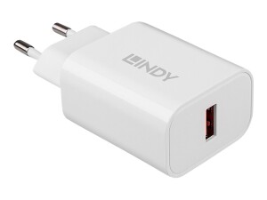 Lindy Netzteil - 18 Watt - 3 A (USB) - wei&szlig;