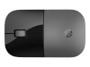 HP Z3700 - Maus - optisch - 3 Tasten - kabellos - Bluetooth 5.0, 2.4 GHz - kabelloser Empfänger (USB)