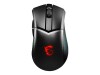 MSI Clutch GM51 - Maus - lightweight - Für Rechtshänder - optisch - 6 Tasten - kabellos, kabelgebunden - Bluetooth, 2.4 GHz - kabelloser Empfänger (USB)