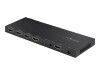 StarTech.com 4-Port HDMI Splitter, 4K 60Hz HDMI 2.0 Video, 1 In 4 Out HDMI Splitter, 4K HDMI Splitter w/Built-in Scaler, 3.5mm/Optical Audio Port, Durable Metal Housing, HDR/HDCP - 1x4 HDMI Display/Output Splitter (HDMI-SPLITTER-44K60S)