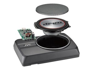 JVC CW-DRA8 - DRVN - Subwoofer - für KFZ - 150 Watt...