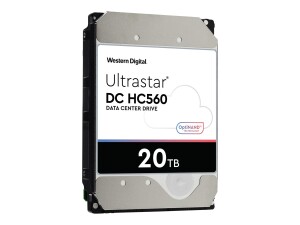 WD Ultrastar DC HC560 - Festplatte - verschlüsselt - 20 TB - intern - 3.5" (8.9 cm)