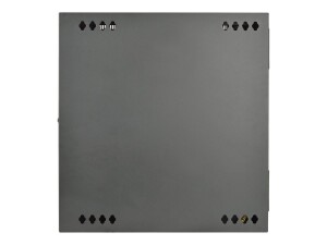Tripp 12U Wall Mount Rack Enclosure Server Cabinet Hinged Doors/Sides - Schrank Netzwerkschrank - geeignet für Wandmontage - Schwarz - 12U - 48.3 cm (19")