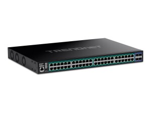 TRENDnet TPE-3524S - Switch - 52 Ports, Web - L2+ - Smart...