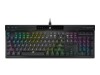 Corsair Gaming K70 RGB PRO - Tastatur - Hintergrundbeleuchtung - USB - Deutsch - Tastenschalter: CHERRY MX Speed Silver - Aluminium schwarz eloxiert (gebürstet)