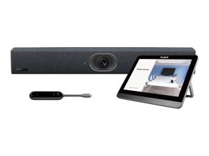 Yealink MeetingBar A20 - All-in-One Videokonferenz-Leiste (Videoleiste, kabelloses Sharing-Pod, Touchkonsole)