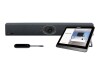 Yealink MeetingBar A20 - All-in-One Videokonferenz-Leiste (Videoleiste, kabelloses Sharing-Pod, Touchkonsole)
