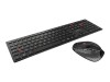 Cherry DW 9500 SLIM - Tastatur-und-Maus-Set - kabellos